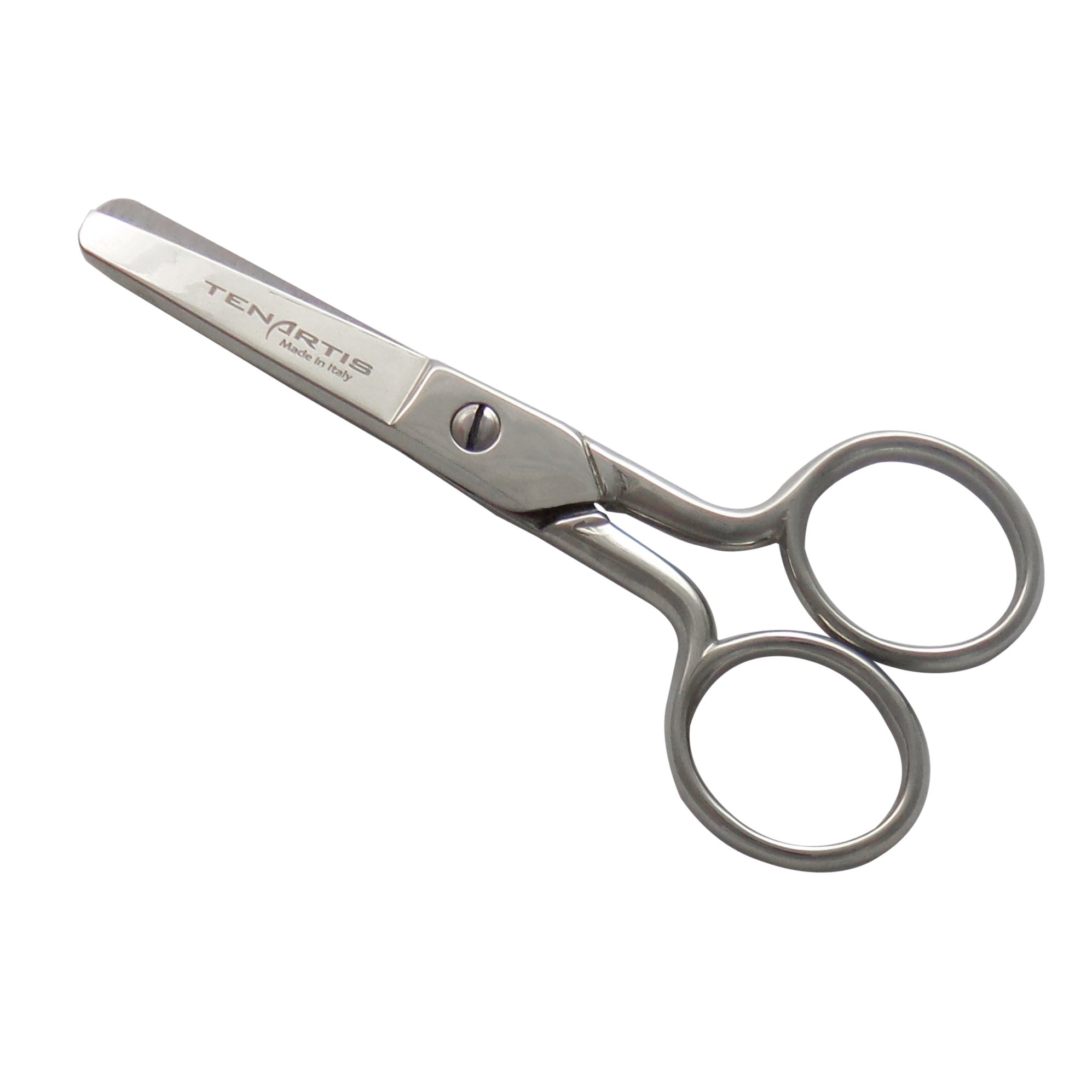 4 Inch Scissors with Round Tips for School and Office - Tenartis Made in Italy