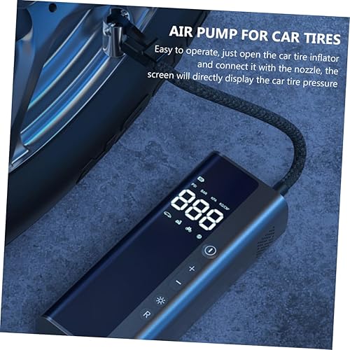 Miniatura 6 de DOITOOL Bomba inflable automática Compresor de aire portátil Bomba de vehículo Pantalla digital Luces LED Tamaño compacto Abs Material fácil de