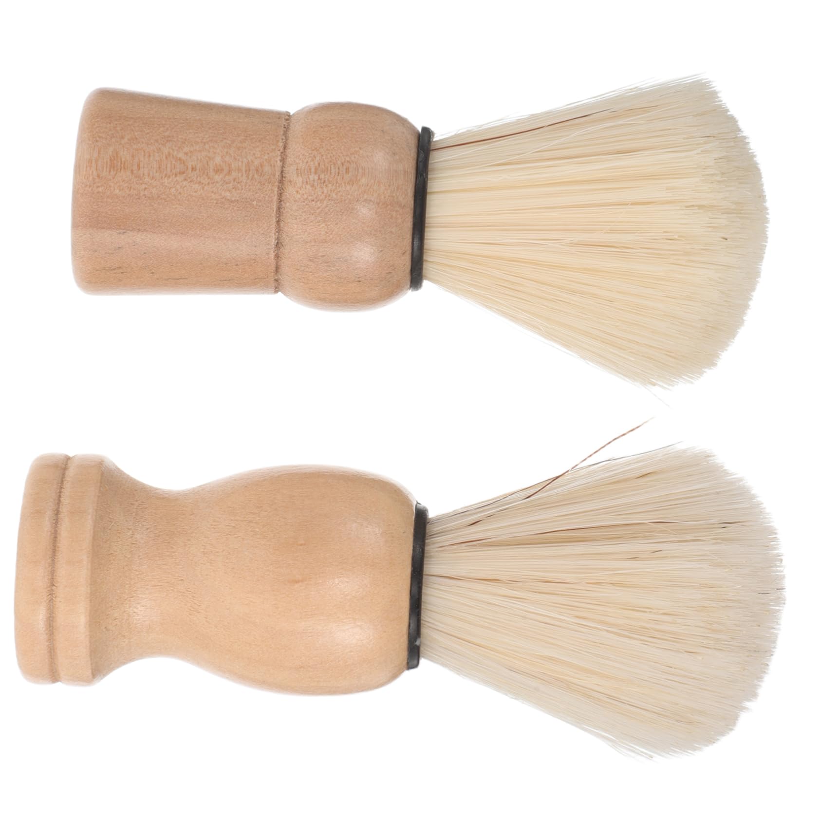 OHPHCALL Beard Brush Kit Men's Hair Grooming Tool Wooden Handle for Shaving Mustache and Facial Scrub