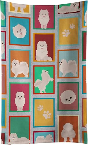 Miniatura 58 de Caroline's Treasures MLM1101KTWL - Lotes de color rojo y blanco Pembroke Corgi toalla de cocina Pembroke Paños de cocina toalla de mano toalla