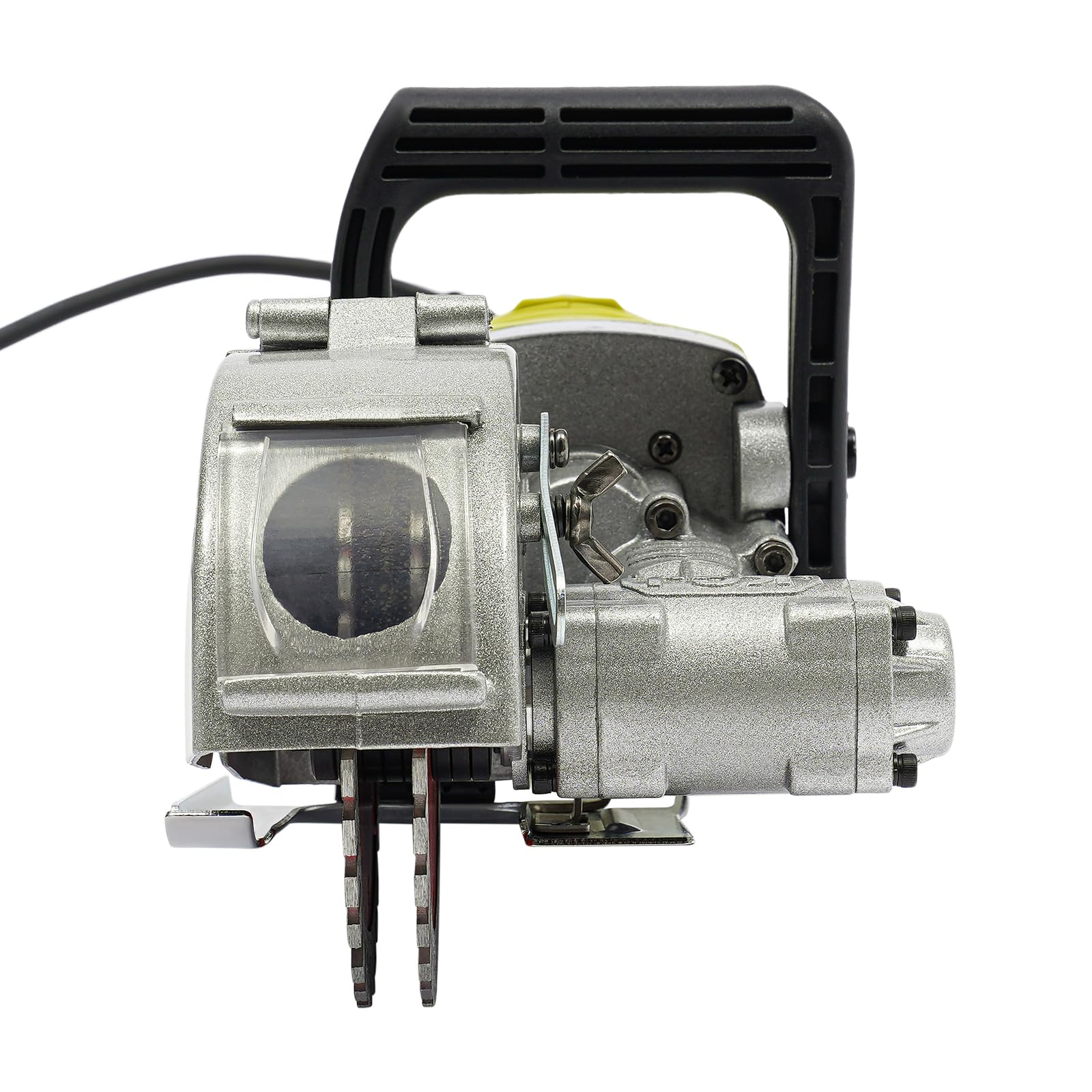 Rozadora Pared, 4000W Rozadoras Eléctrica 6500r/min, Ranuradora Cortadora 37mm Profundidad de Ranurado, Ranuras de Pared 5 Hojas de sierra 125mm Diámetro con Ventana de Refrigeración