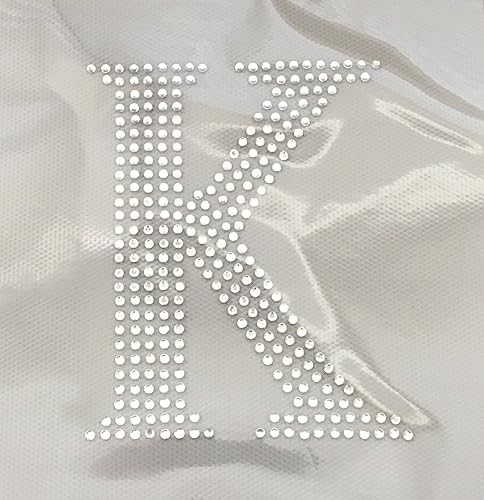 Miniatura 3 de Letras griegas, 4 pulgadas de alto, diamantes de imitación, transferencia termoadhesiva (Sigma)