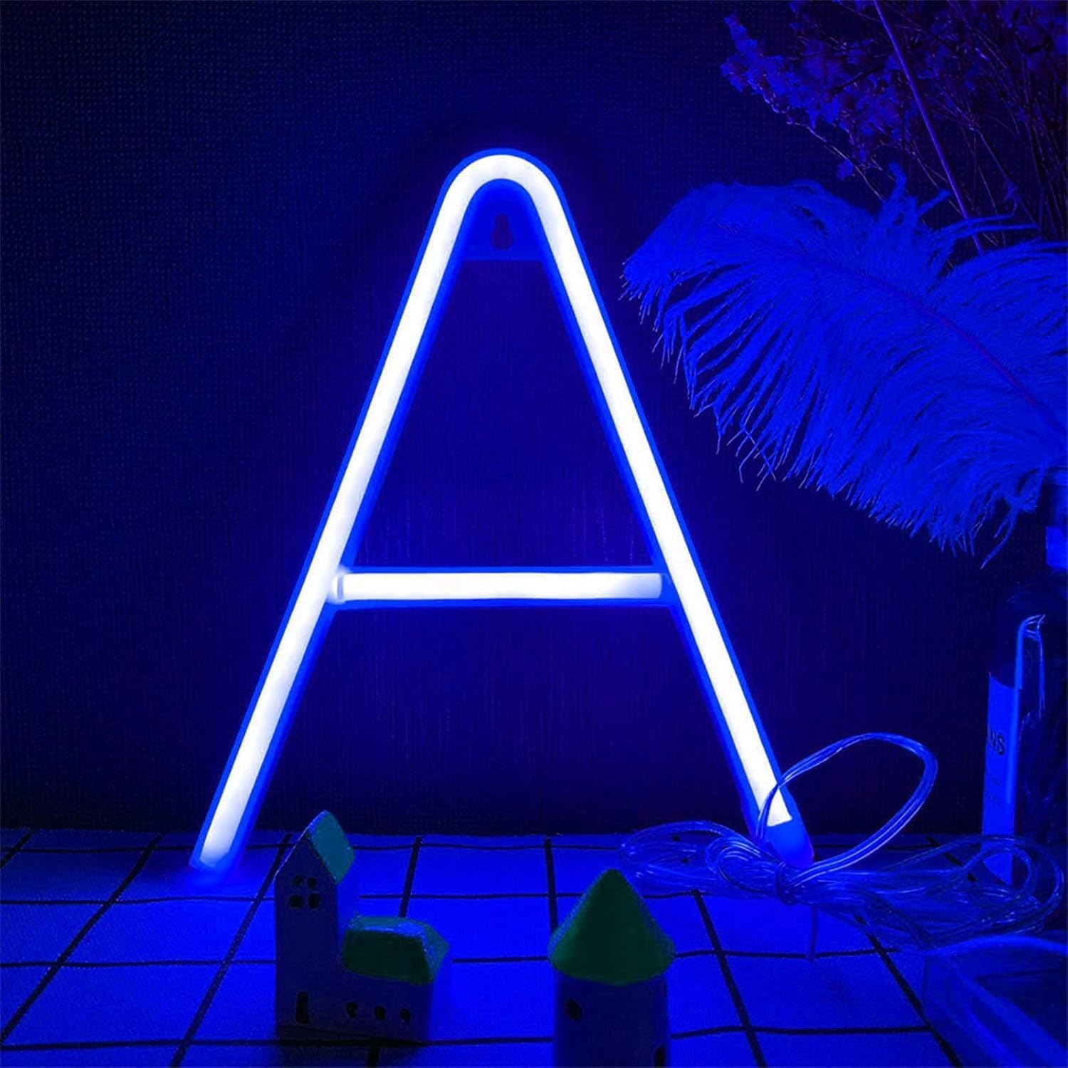 LED Marquee Letter Lights, Light Up Letters Glitter Alphabet Letter Sign Battery Powered for Night Light Birthday Party Wedding Girls Gifts Home Bar Christmas Decoration