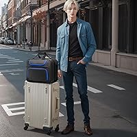 Vista 6 de AULYAH Carrying Case Traveling Travel Bag for Playstation 5 Controller Console Accessories PS5