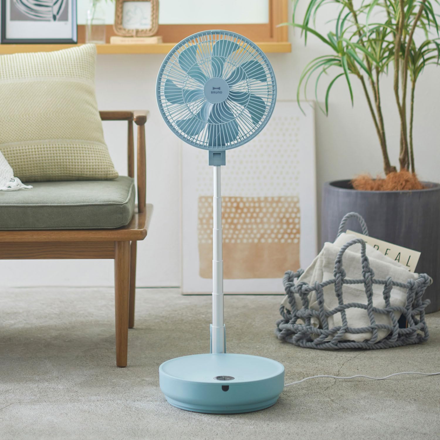 Amazon | [ブルーノ]BRUNO DCフォールディングロアファン 折りたたみ