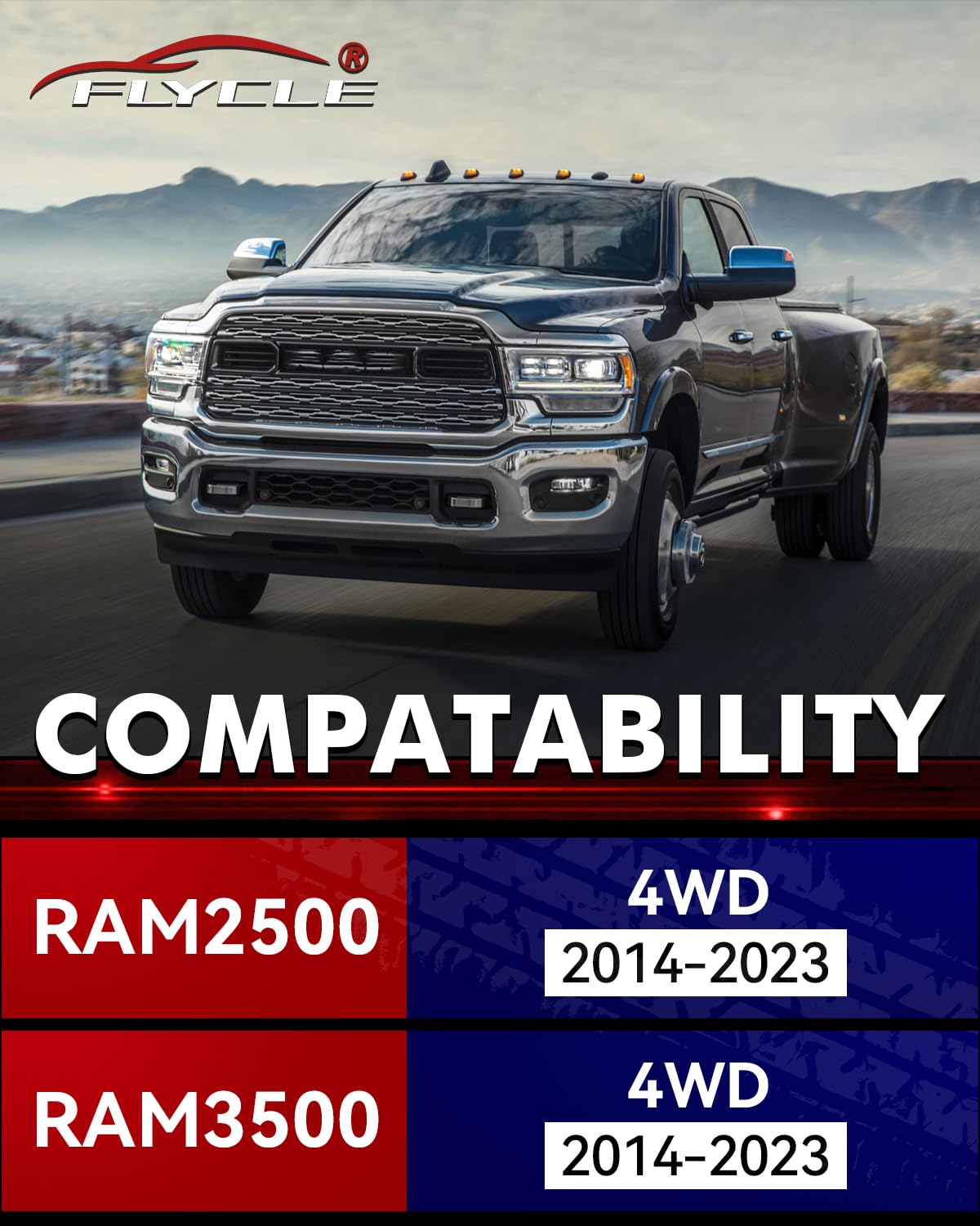 FLYCLE 3'' Front Leveling Kit for - Image 3