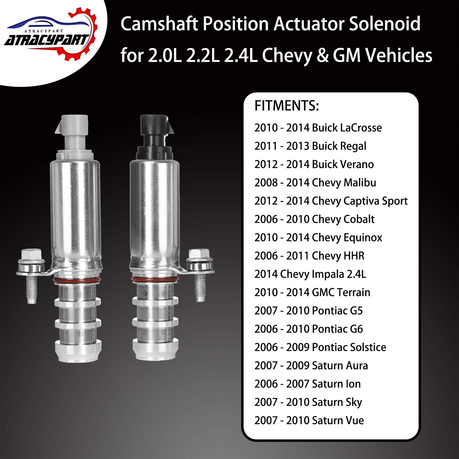 Intake Exhaust Camshaft Position Actuator Solenoid Control Valve VVT