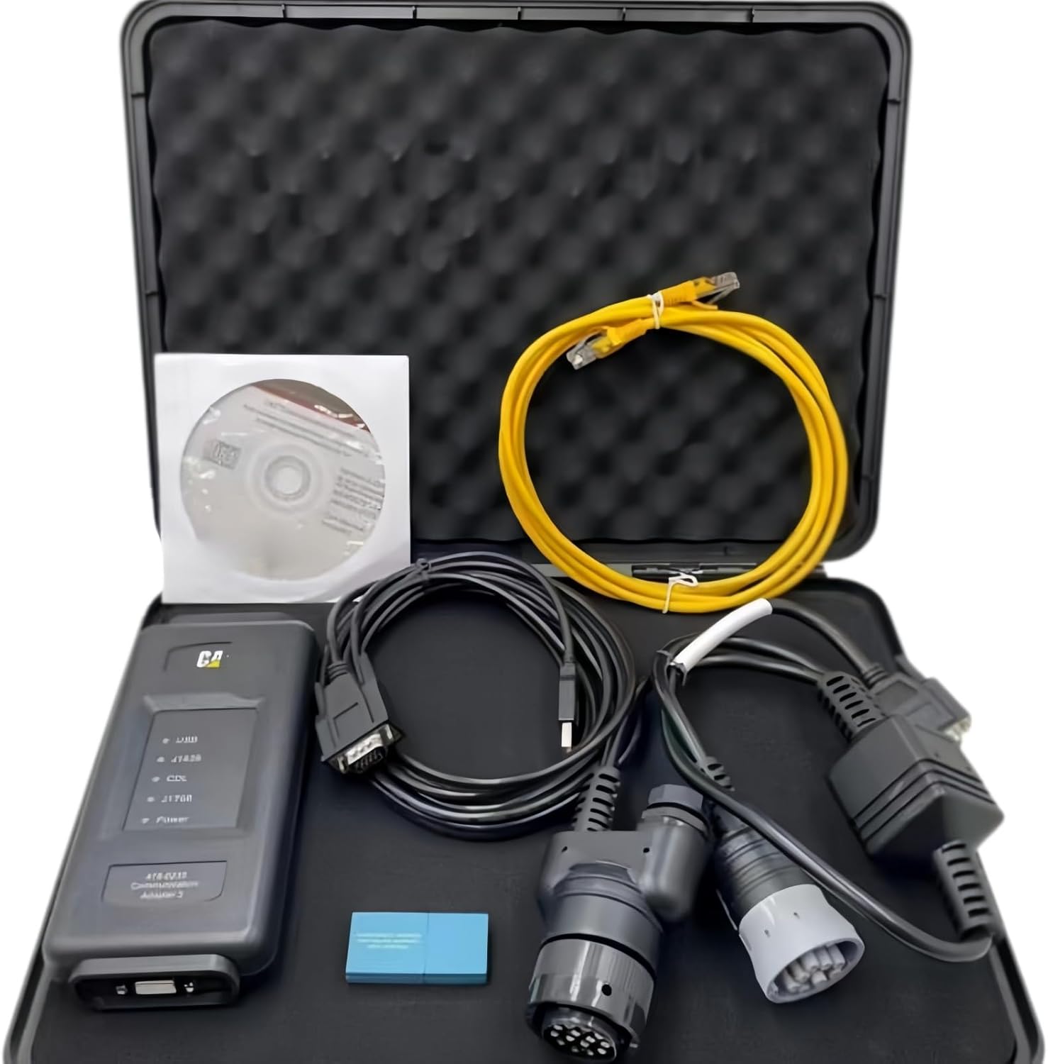 478-0235 538-5051 ET4 Communication Adapter 3 Tool ET-4 IV Diagnostic Adapter 2019C Version Fits for CAT Heavy Equipment with 6 & 9&14 Pins Cable New Aftermarket Parts