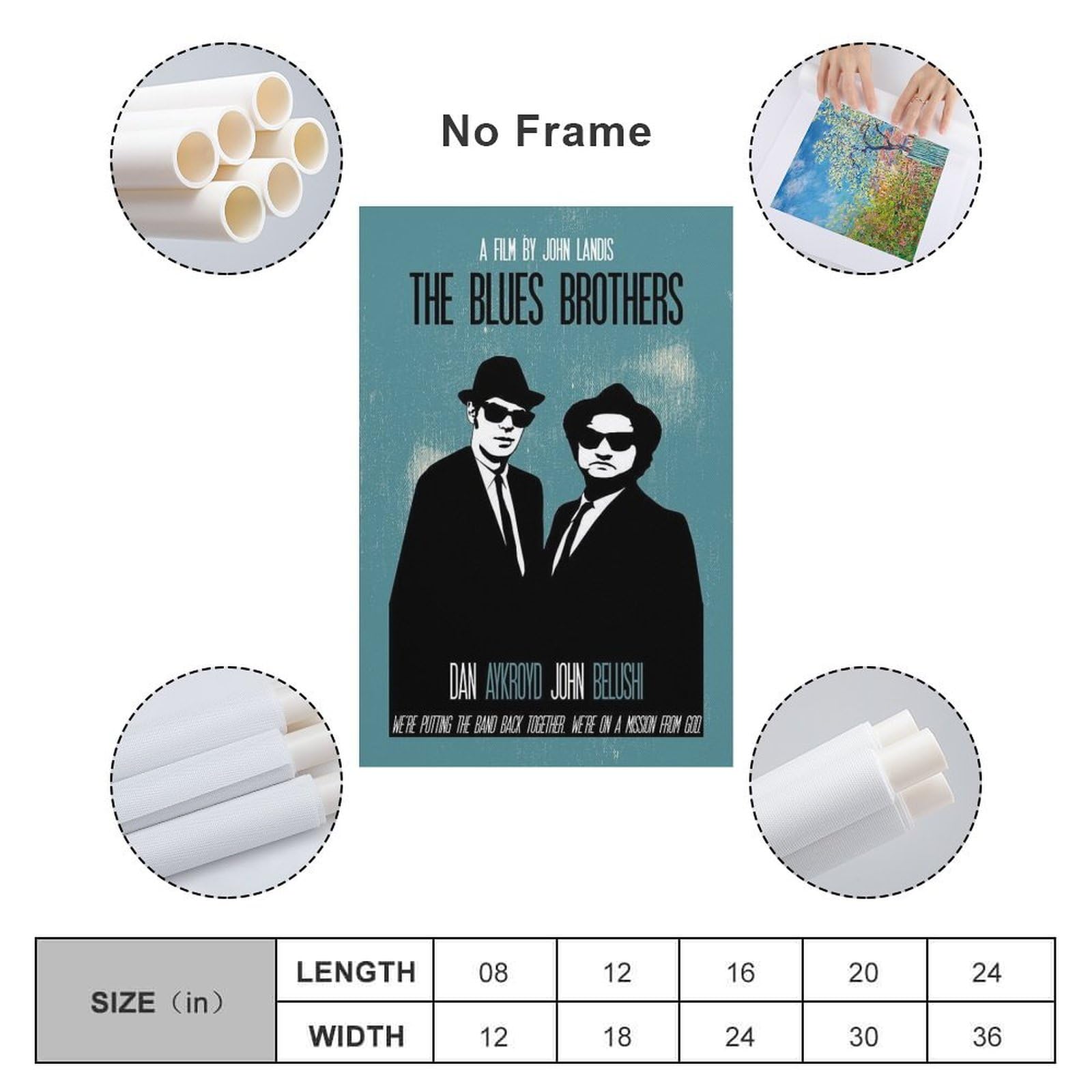 Amazon.co.jp: ポスター ブルースブラザーズ 映画 The Blues Brothers