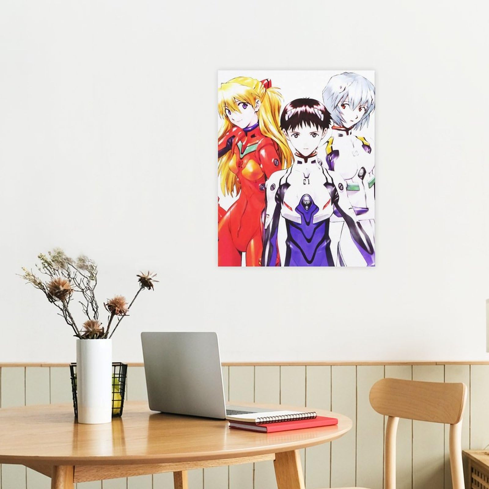 Amazon.co.jp: 絵画 大型 新世紀エヴァンゲリオン 碇シンジ 綾波レイ