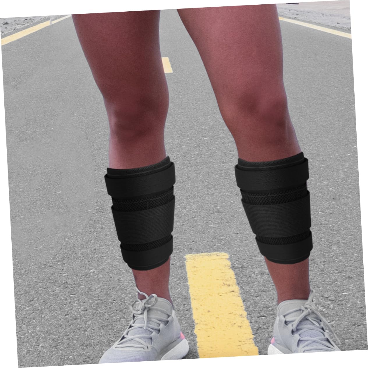 UKCOCO Pesi Caviglia Regolabili per Cavigliere Traspiranti con Materiale Assorbente per Jogging Camminata Fitness e Allenamento Outdoor