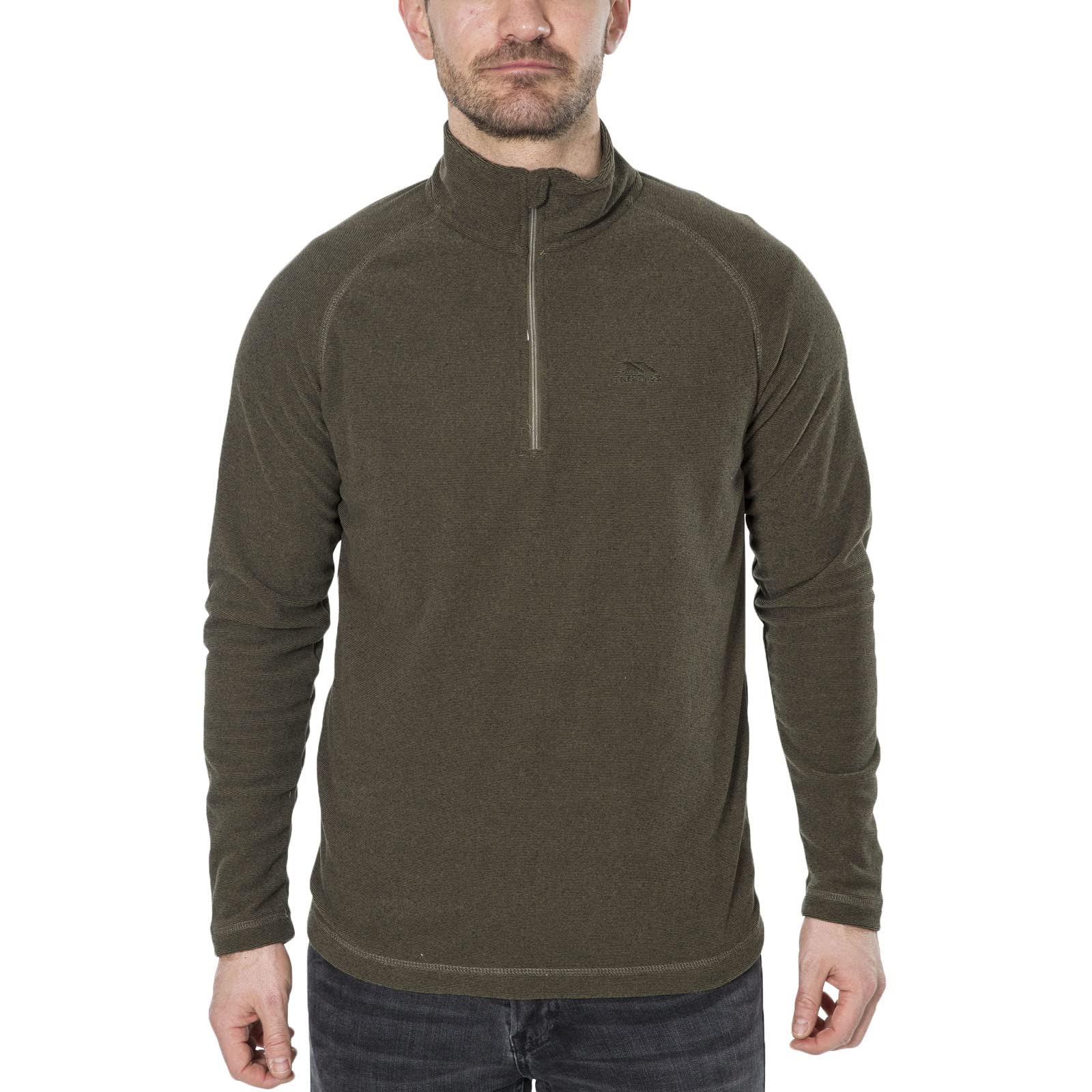 Trespass Tredt Men Keynote Warm Microfleece 140GSM - Moss, Large