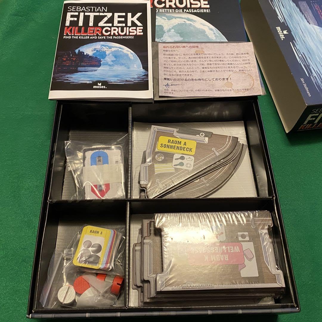 Amazon.co.jp: ボードゲーム//和訳付 キラークルーズKiller cruise 