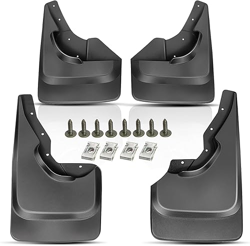 YHTAUTO Juego de 4 protectores contra salpicaduras para Jeep Grand Cherokee 1999-2004 WJ Series Sport Utility, no compatible con edición especial