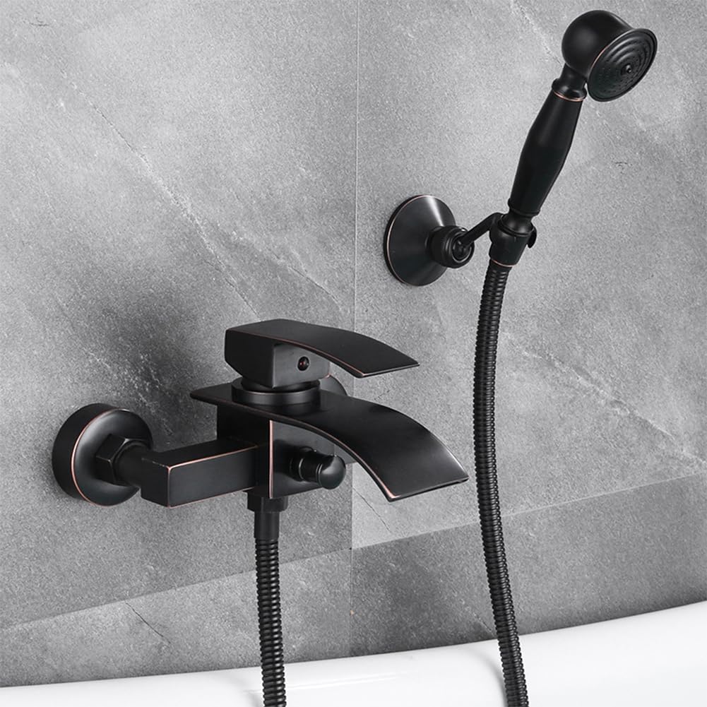 Mitigeur cascade baignoire rétro en laiton pour un bain relaxant