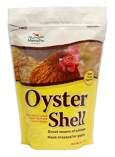 Miniatura 5 de OverEZ - Comedero para pollos – Capacidad para 50 libras de alimento – gallinero interior o exterior y cáscara de ostra triturada Manna Pro | Pollos