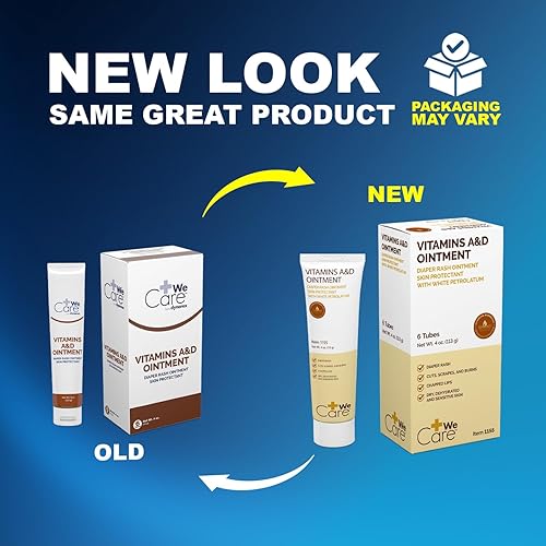 Miniatura 2 de Dynarex Ungüento de vitaminas A y D, ungüento con vitamina A y vitamina D protector de la piel, para sarpullido y malestar del pañal, blanco, 1 caja