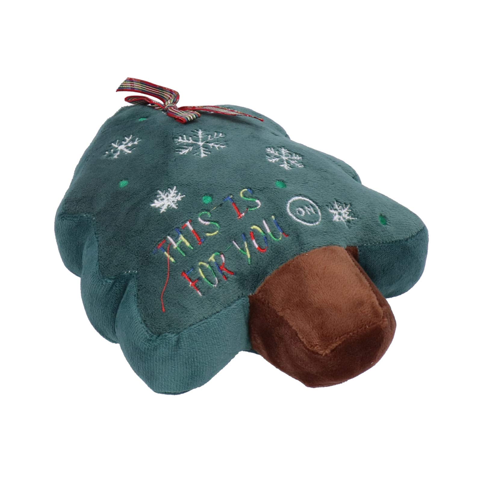 KIMISS Plush Ornaments Pillow, Plush Christmas Tree Pillow - Cute Ornaments Doll & Home Decor Accessory for S Gifts (26 * 35cm)