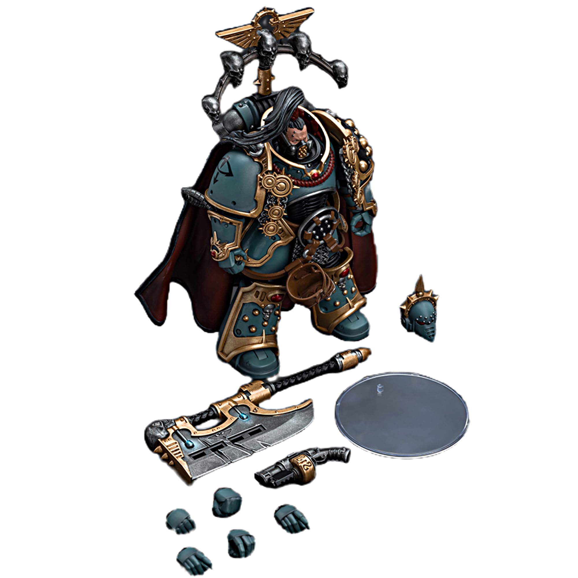 HiPlay JoyToy Warhammer 30k The Horus Heresy Collectible Figure: Imperial Fists Fafnir Rann 1:18 Scale Action Figures JT9145