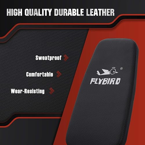 Miniatura 6 de FLYBIRD Workout Bench, Adjustable Weight Bench Folding Weight Bench, Easy to Use Sturdy Durable for Home Gym Dumbbell Exercise, RedWaist Version