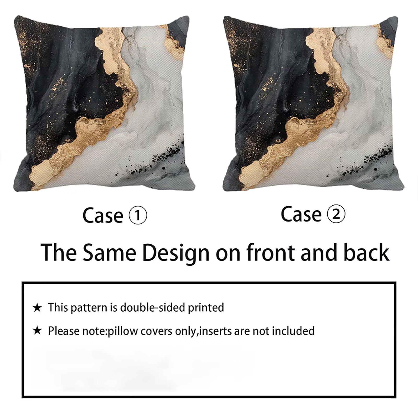 Federe Cuscini Divano 65x65 cm Grigio Cuscino Divano Velluto Decorativo Set da 2, con Cerniera Oro Cuscini da Esterno Impermeabili Federa Cuscino per Divani Camera de Letto Soggiorno Auto dj-671