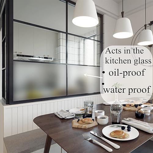 Miniatura 6 de Heroad Papel de contacto transparente autoadhesivo para armarios de cocina, película protectora multiusos, forro de gabinete extraíble para