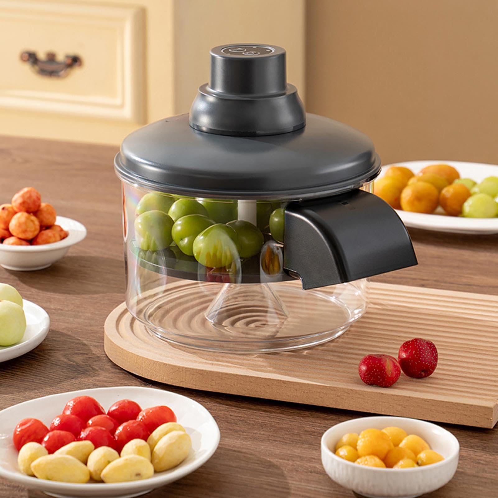 Machine à Éplucher les Raisins Éplucheur Automatique Rapide 50W