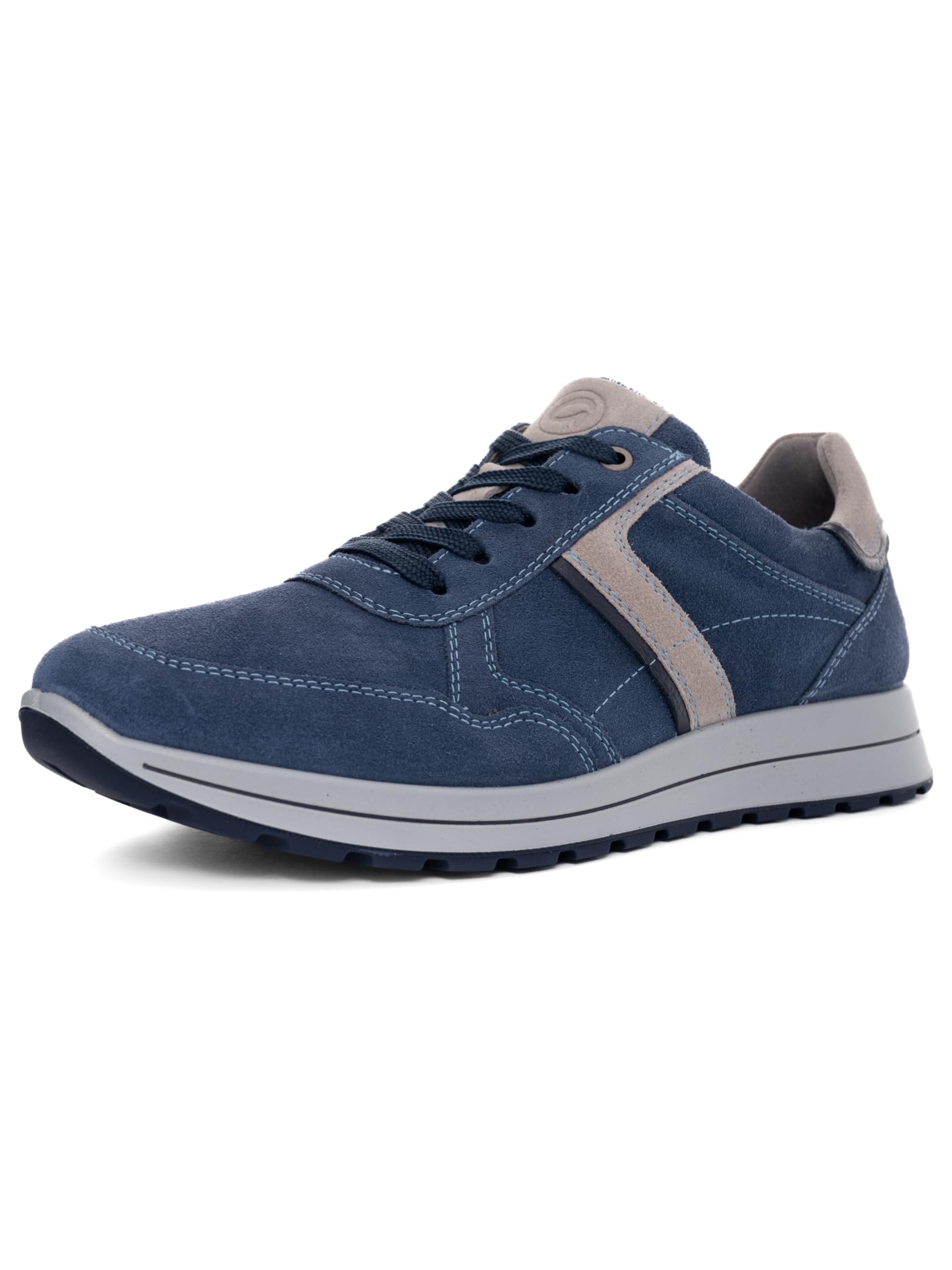ARA Men's Matteo Sneaker, Denim Pebble Blue, 9 UK