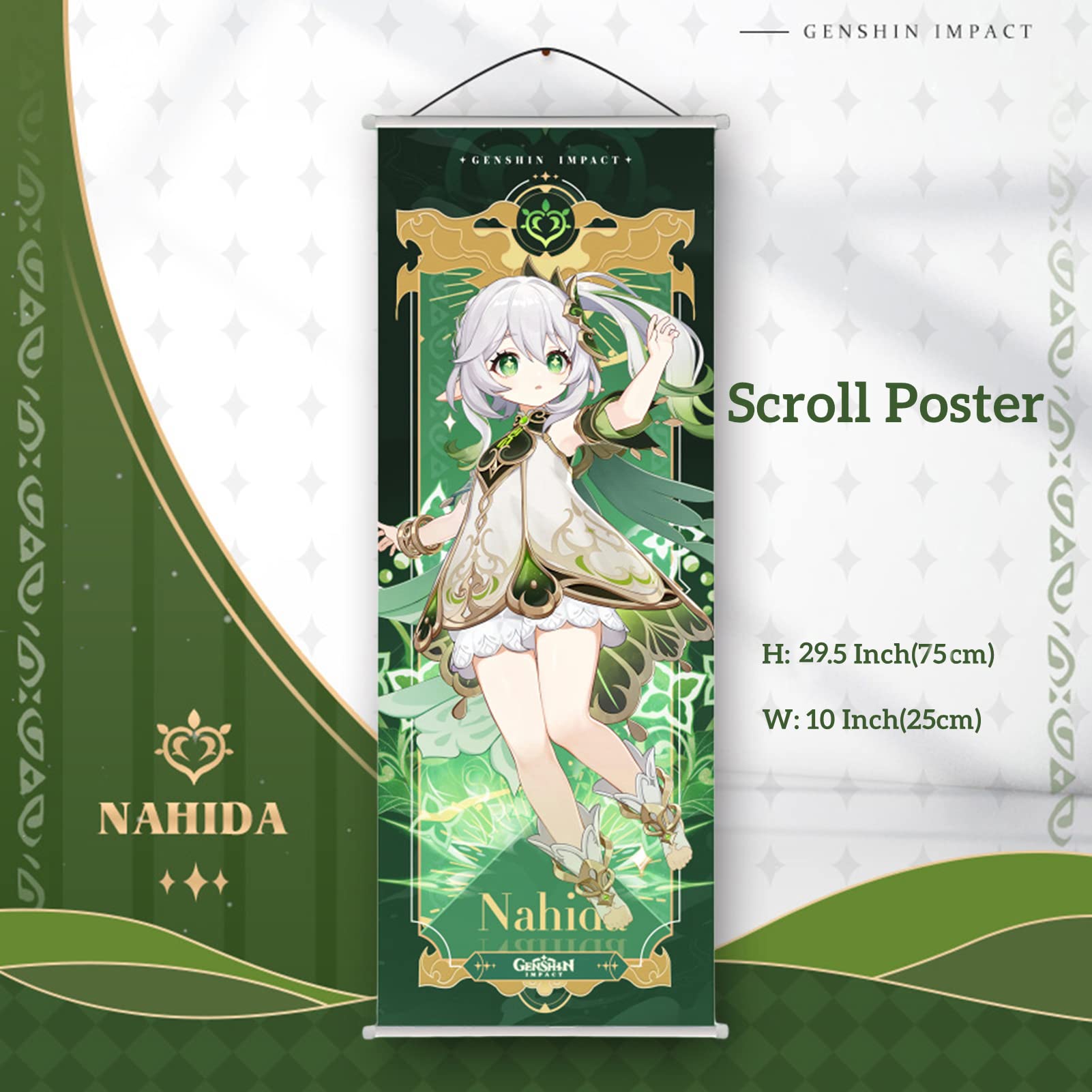 Genshin Impact Box Gift Box Merch Set with 11 Gifts, Furina Kinich Xiao Mavuika All 5 Stars Characters Plush Poster Acrylic Stand Sticker Set, Collection for Traveller Fans, wriothesley, Einheitsgröße