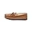FOCO NCAA Texas Longhorns Mens College Team Logo Moccasin Slippers, Tan, Large (11-12)