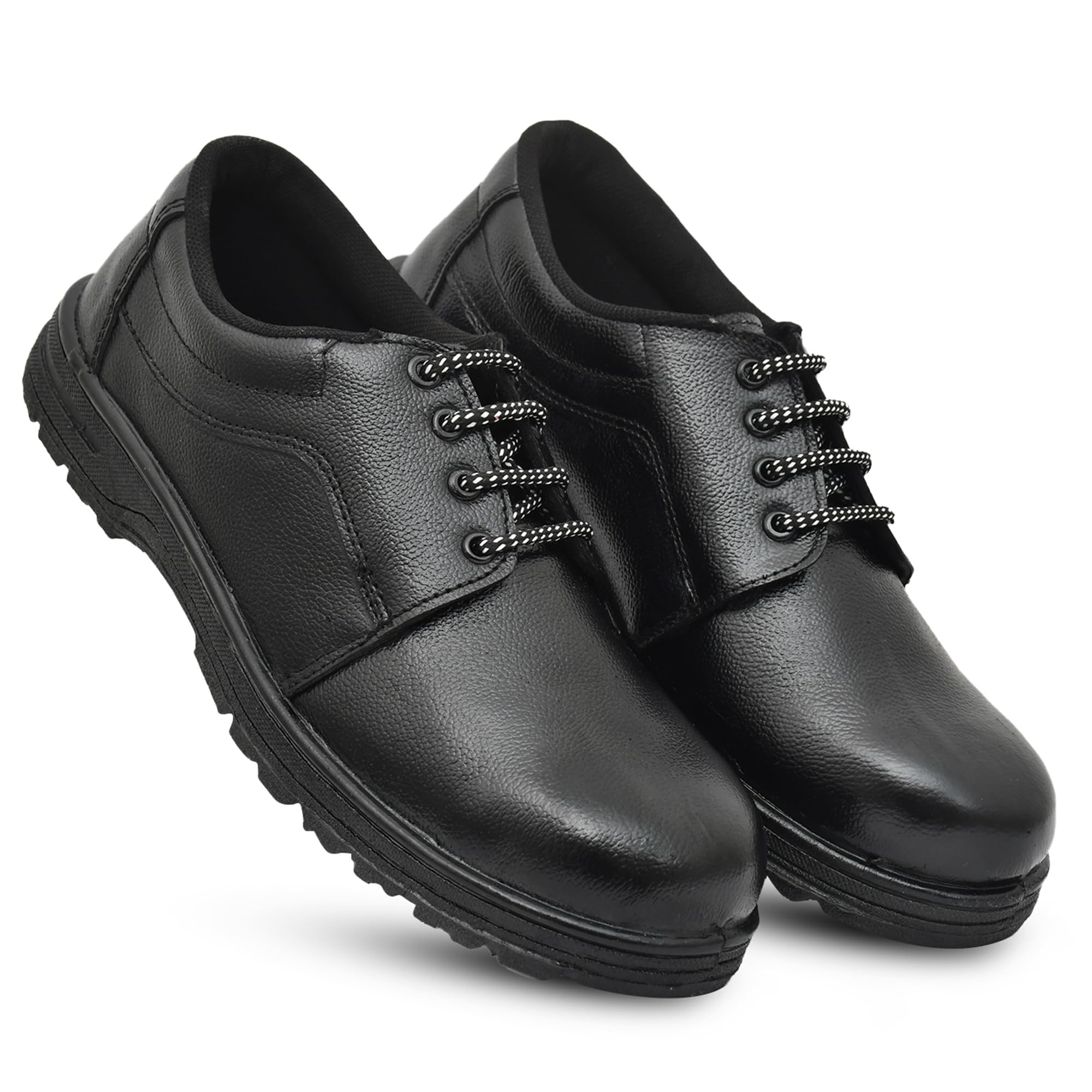 BIGGIE Mens Real Leather Formal Safety with Steel Toe Light Weight Industrial Safety Shoes for Men 07 (UK/India) (B0DCNHTM4M) Amazon Price History, Amazon Price Tracker