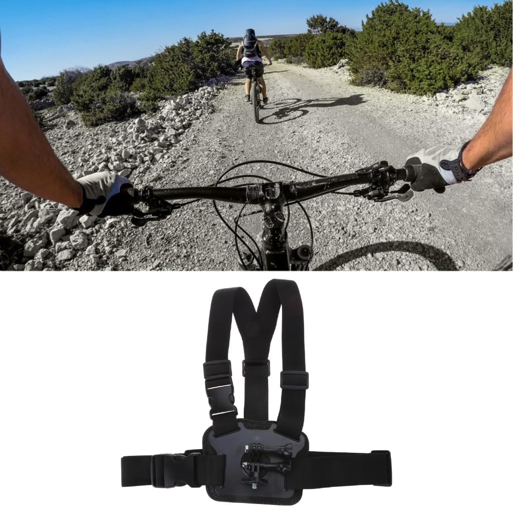 Chest Strap Mount Front Rear Holder Adjusttable for 360 ONE RS/X2/R/GO 2/10