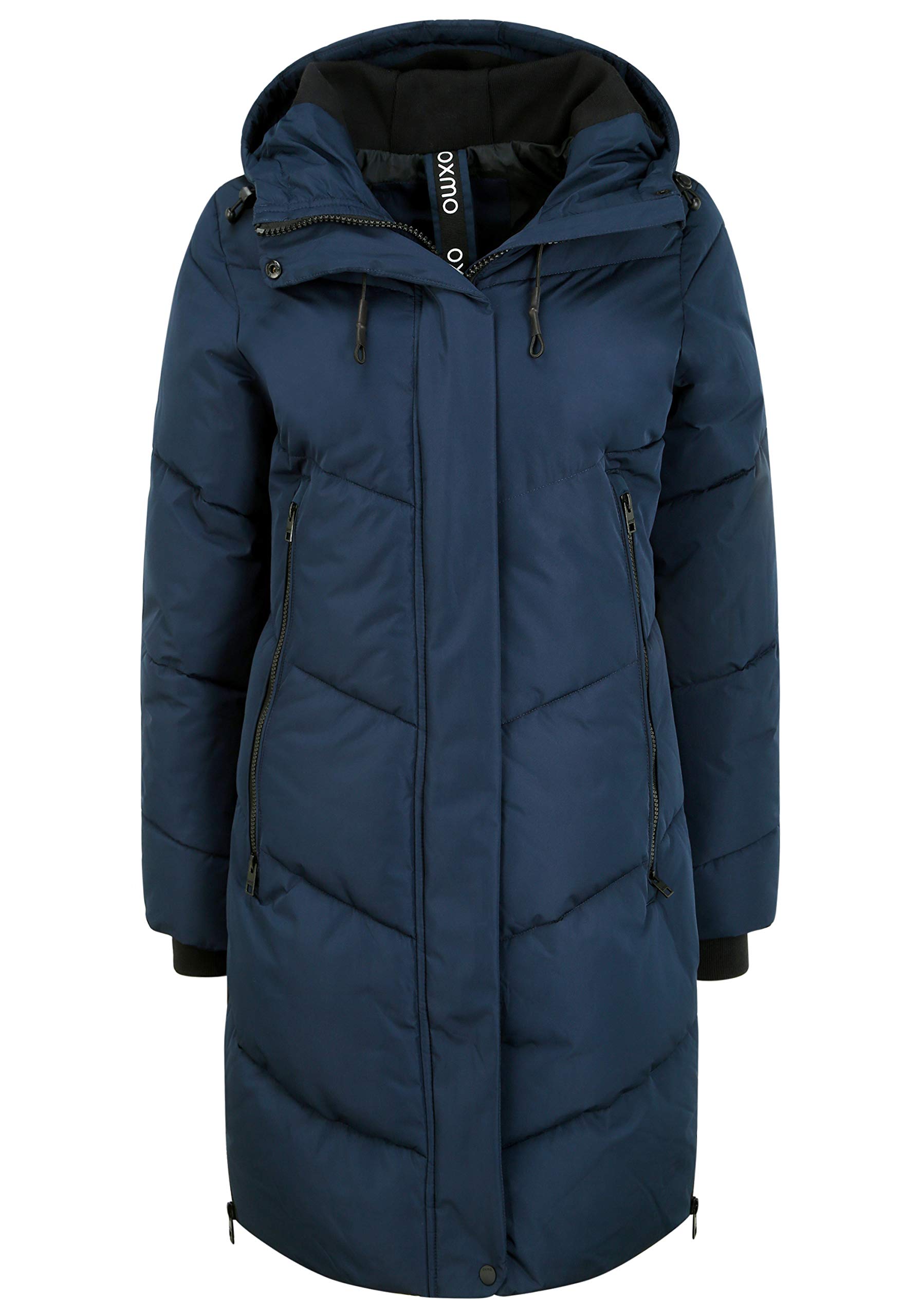 OXMO OXJuna Damen Winterparka Parka Mantel mit Teddy-Futter