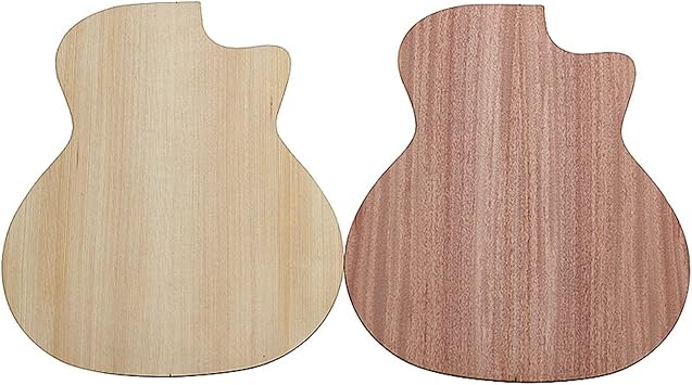 FLFL Best 1 Set DIY 41" Unfinished Acoustic Guitar Style Guitar Kit Unfinished Guitar Kit