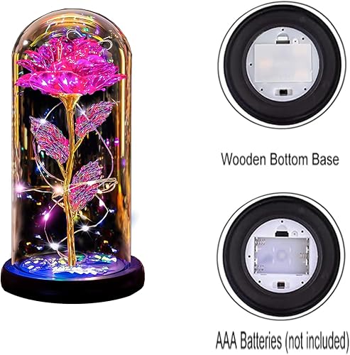 Miniatura 3 de Regalos para el día de San Valentín para ella, regalos de rosas de San Valentín para mujeres, mamá, esposa, novia, esposa, hija, abuela, rosa