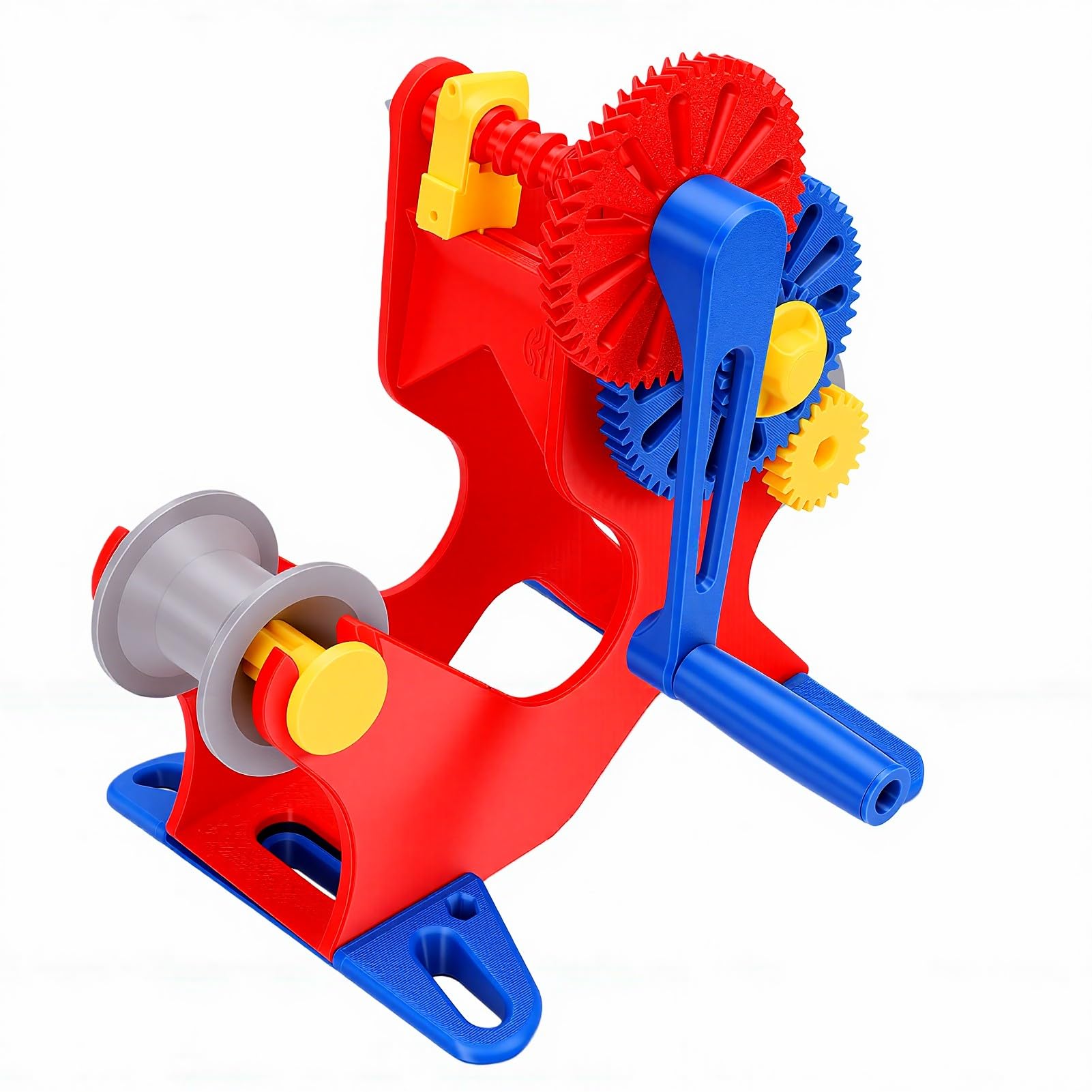 Bobinadora de Carrete de Filamento para Impresora 3D de 1kg, Rebobinadora Portátil con Manivela para Rebobinado y Almacenamiento de Filamentos