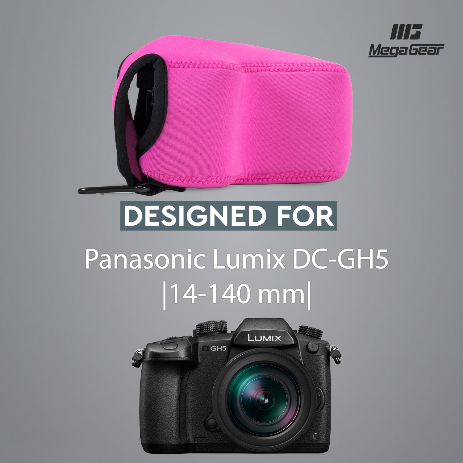 Amazon.co.jp: MegaGear Panasonic Lumix DC-GH5 (14-140 mm) 超軽量