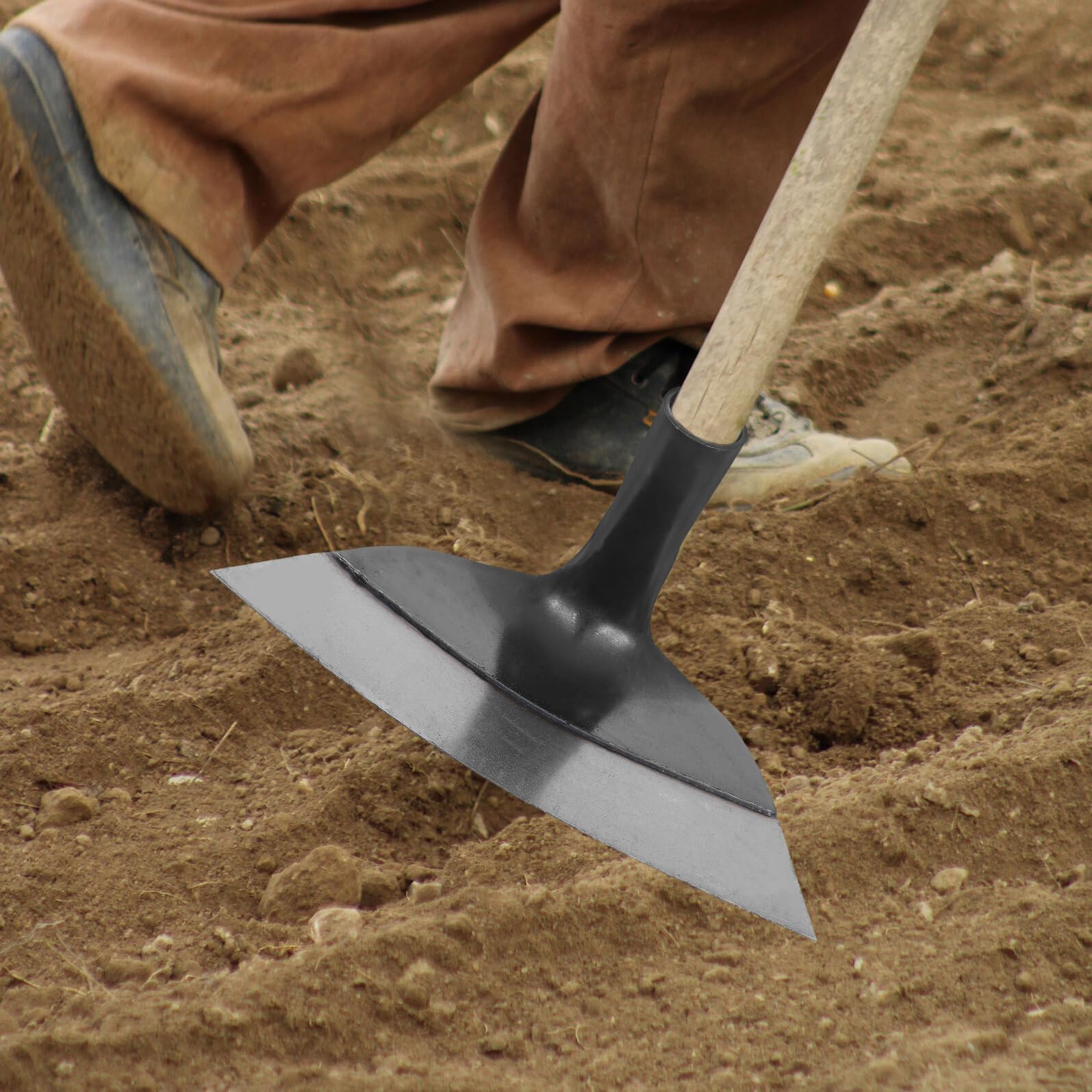 Da in Acciaio Per Diserbo Manuale Agricoltura Pesante Scavare e Piantare Attrezzo Versatile Per Giardinaggio e Terreno