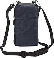 Vista 9 de Bolsa de clip para cinturón para teléfono celular, funda de hombro para teléfono celular, funda de hombro vertical de 6.0 pulgadas para viajes al