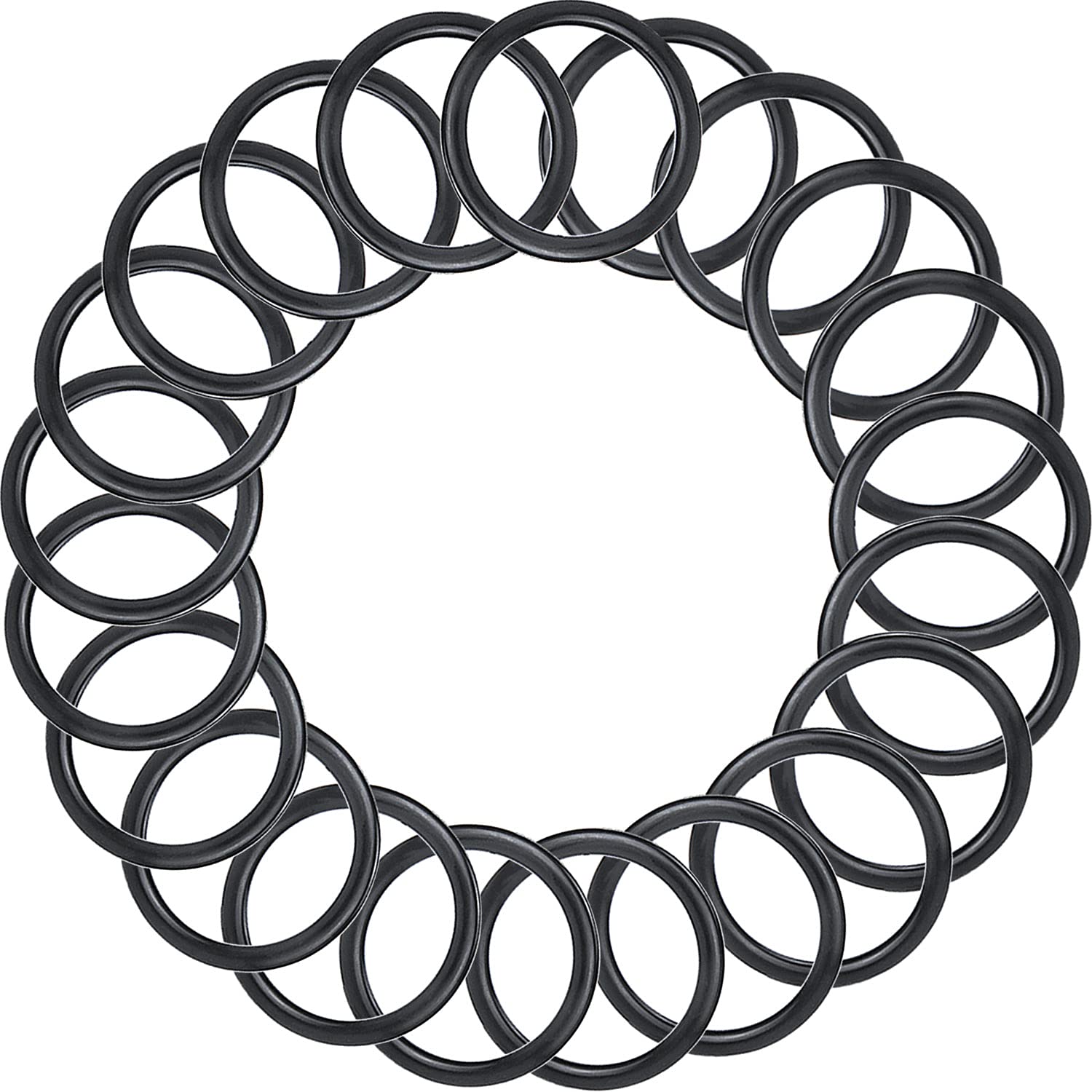 Bumper Quick Release Bands, Mellbree 20PACK Replacement Quick Release Rubber Bands