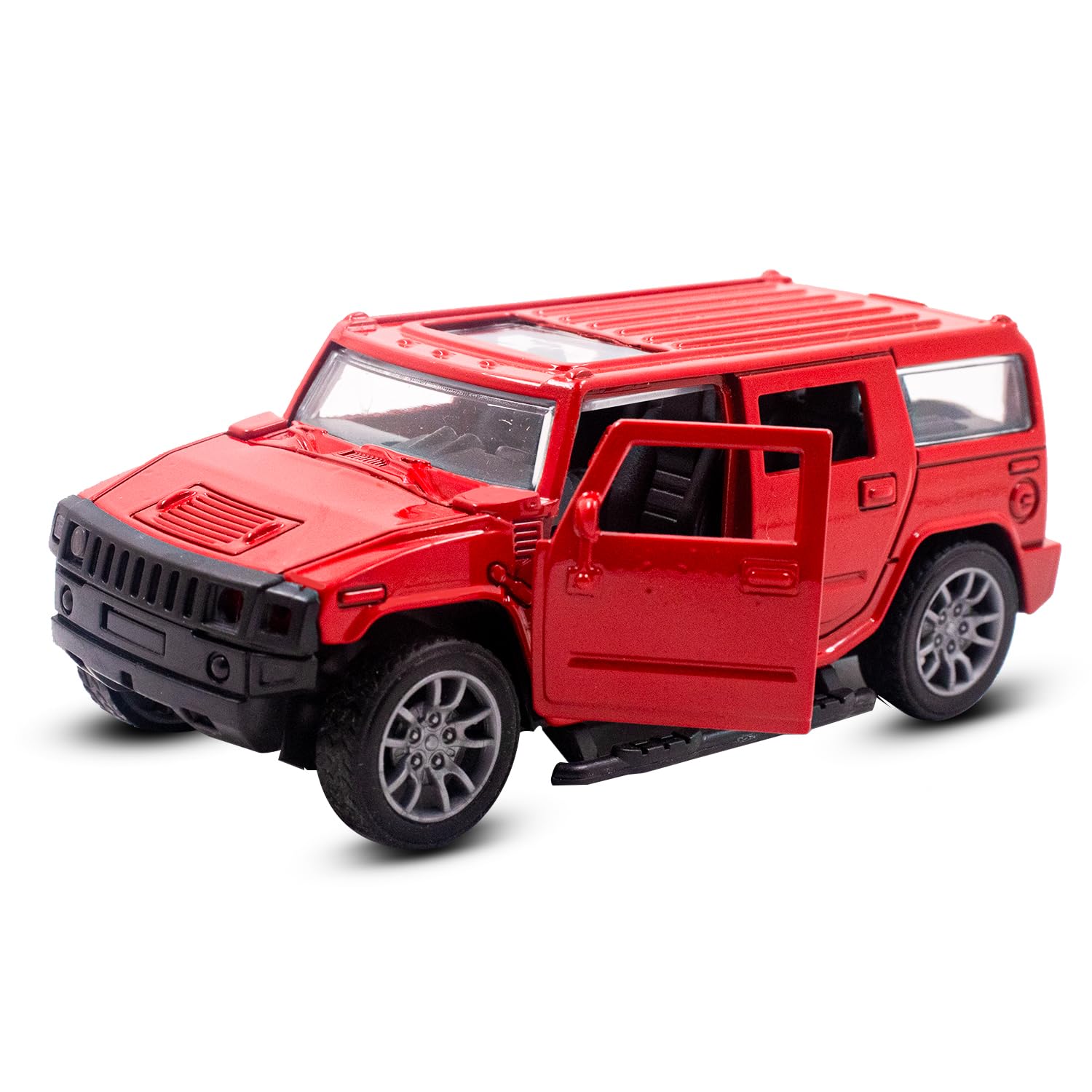 Toy Cloud DieCast Model Cars Hummer Metal Car for Kids Pull Back Action Opening Doors Toy Cars for Boys 5-8 Years - Red (B0DF5HCM5D) Amazon Price History, Amazon Price Tracker