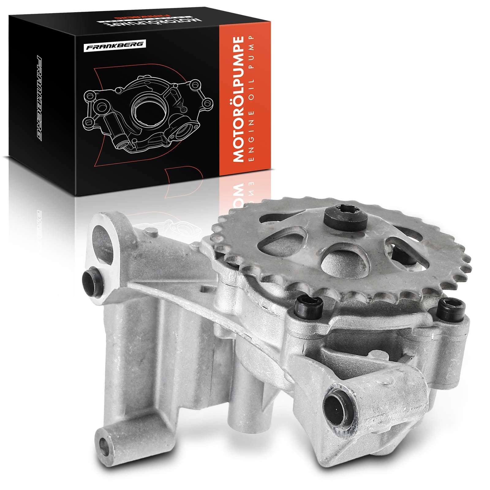 Frankberg Bomba de aceite Oil Diesel Compatible con Transporter V Bus 7EB 7EJ 7HB 7HJ 1.9L A4 Avant 8E5 1.9L S.h.a.r.a.n 7M6 7M8 7M9 1.9L A4 8E2 1.9L A3 8L1 1.9L Replace# 038115105D
