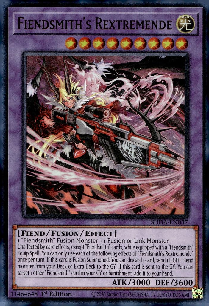 Amazon.com: Fiendsmith's Rextremende - SUDA-EN037 - Ultra Rare