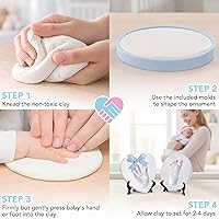 Vista 5 de Kit de recuerdo de arcilla para colgar