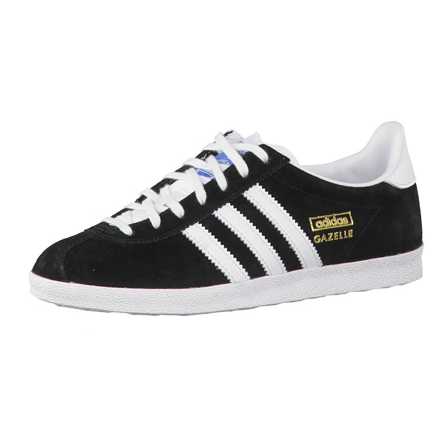 adidas Gazelle OG, Men's Trainers, Black (Black/White/Metallic Gold), 10 UK  (44 2/3 EU): Amazon.co.uk: Fashion