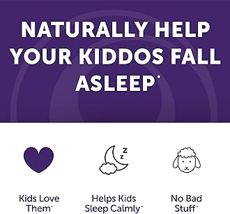 Lunakai Kids Melatonin Gummies 1mg - Tastiest Proprietary Formula - Non-GMO, Vegan, Gluten Free Chewable Low Dose Supplement for Kids - Natural Sleep Gummy for Children 2 Year Old+ - (6 Pack)