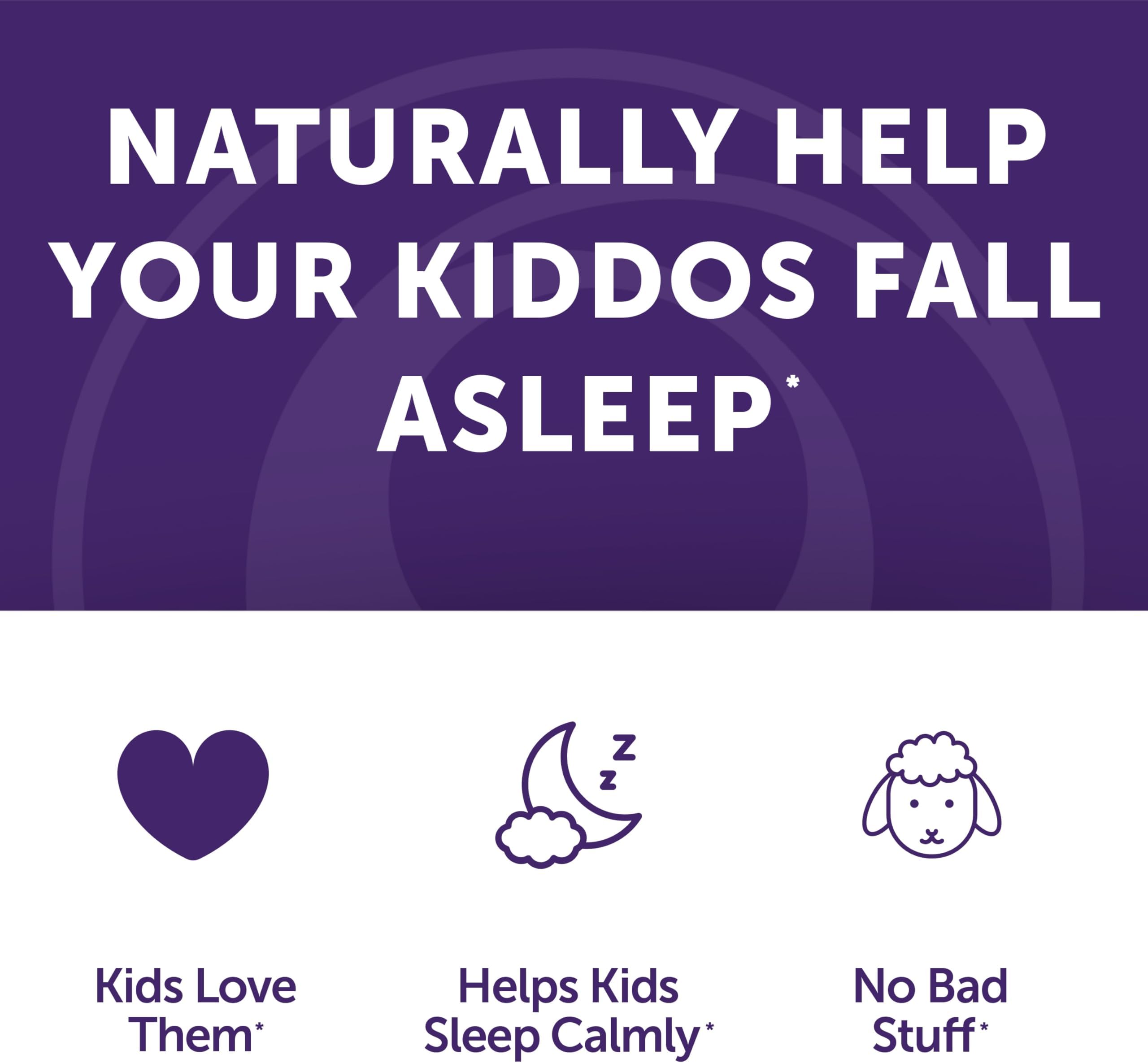 Lunakai Kids Melatonin Gummies 1mg - Tastiest Proprietary Formula - Non-GMO, Vegan, Gluten Free Chewable Low Dose Supplement for Kids - Natural Sleep Gummy for Children 2 Year Old+ - (6 Pack)