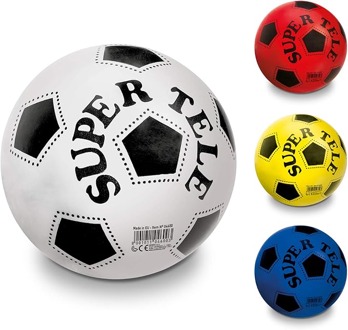 Mondo PVC Ball Soccer Super Tele 23Cm Assorted, One Piece Sold at Random, 04600 Buy Online at