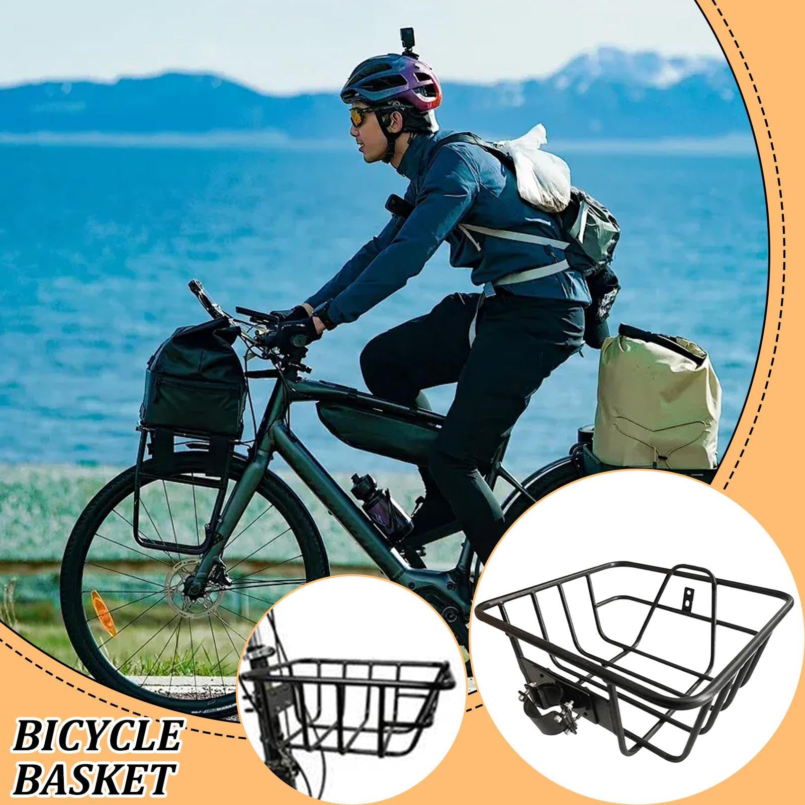 Scooter | Staffe in metallo per bici, montagna, sport, motociclismo, pesca, giardinaggio, campeggio, pendolarismo, ciclismo quotidiano, avventura all'aperto