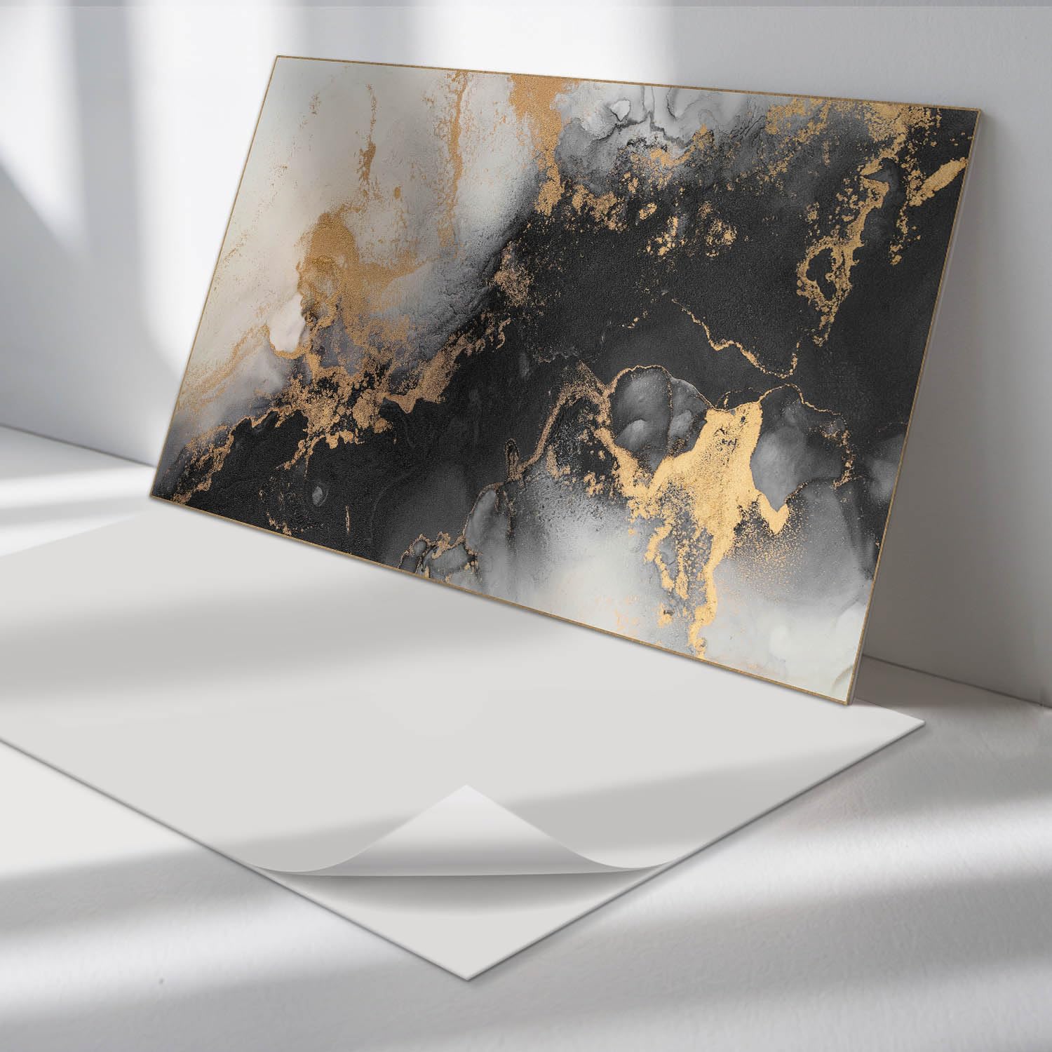 Panneaux en Vinyle 40x20 cm PVC autocollant rectangulaire Multipak Design modèle abstrait